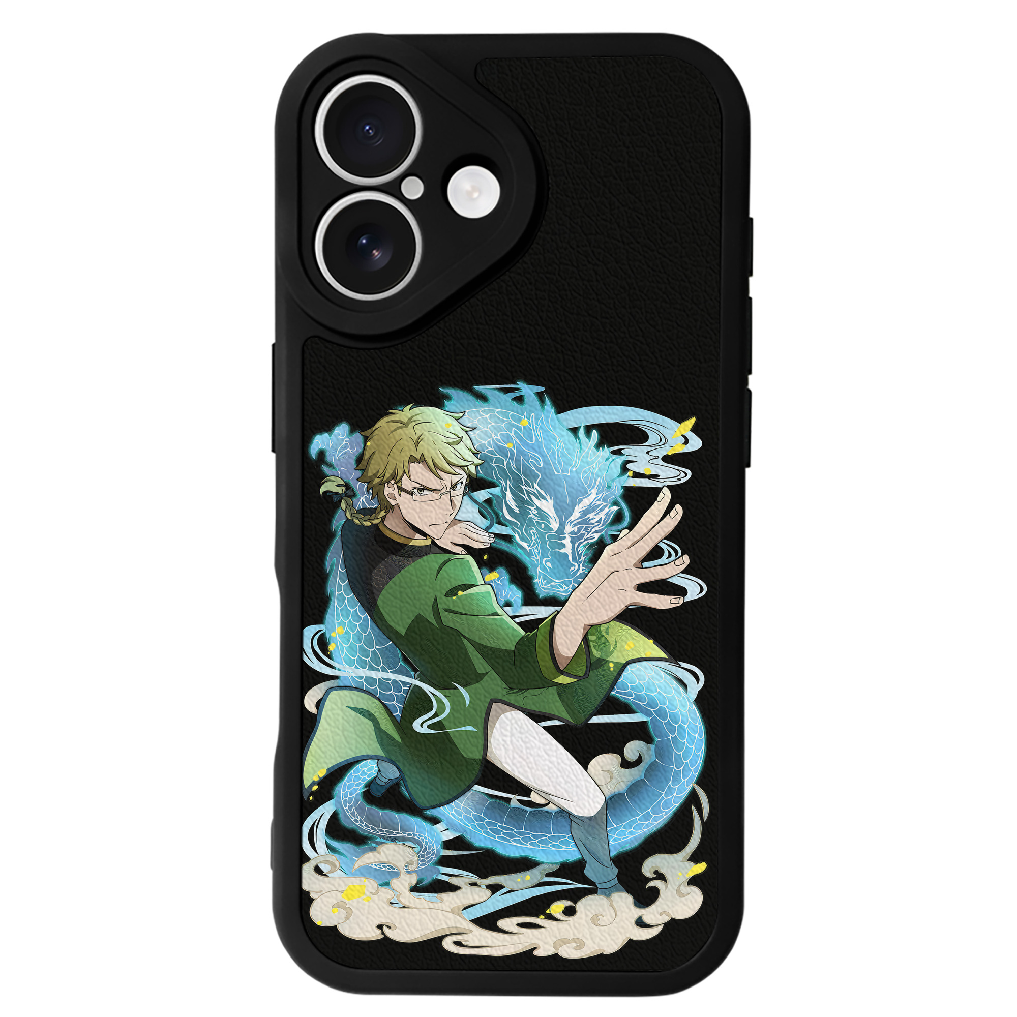 （画像用） 文豪ストレイドッグス Bungo Stray Dogs 【iPhone 16シリーズ対応】シリコンスマホケース（レザー調） 材質：シリコン